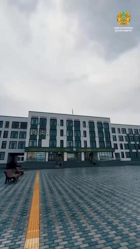 🏫 «Келешек мектептері» жобасы аясында салынған Қарағанды қаласындағы №19 мектеп…
